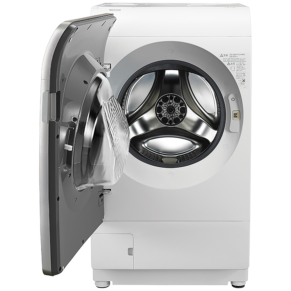 ドラム式洗濯機 クリスタルシルバー ES-X12C-SL ［洗濯12.0kg /乾燥6.0