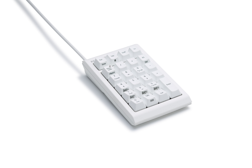 テンキー REALFORCE「RT1」(Mac/Windows11対応) ホワイト T1UX21