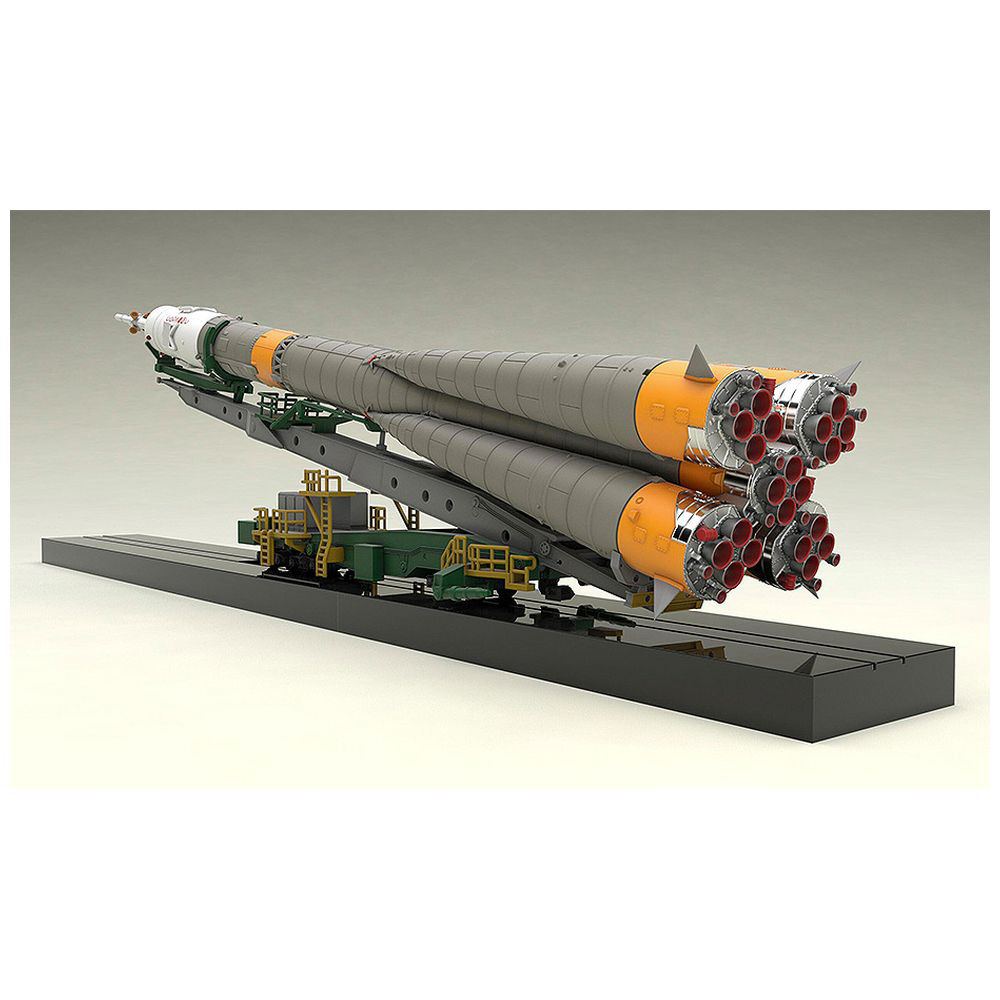 再販】1/150 MODEROID ソユーズロケット＋搬送列車｜の通販は