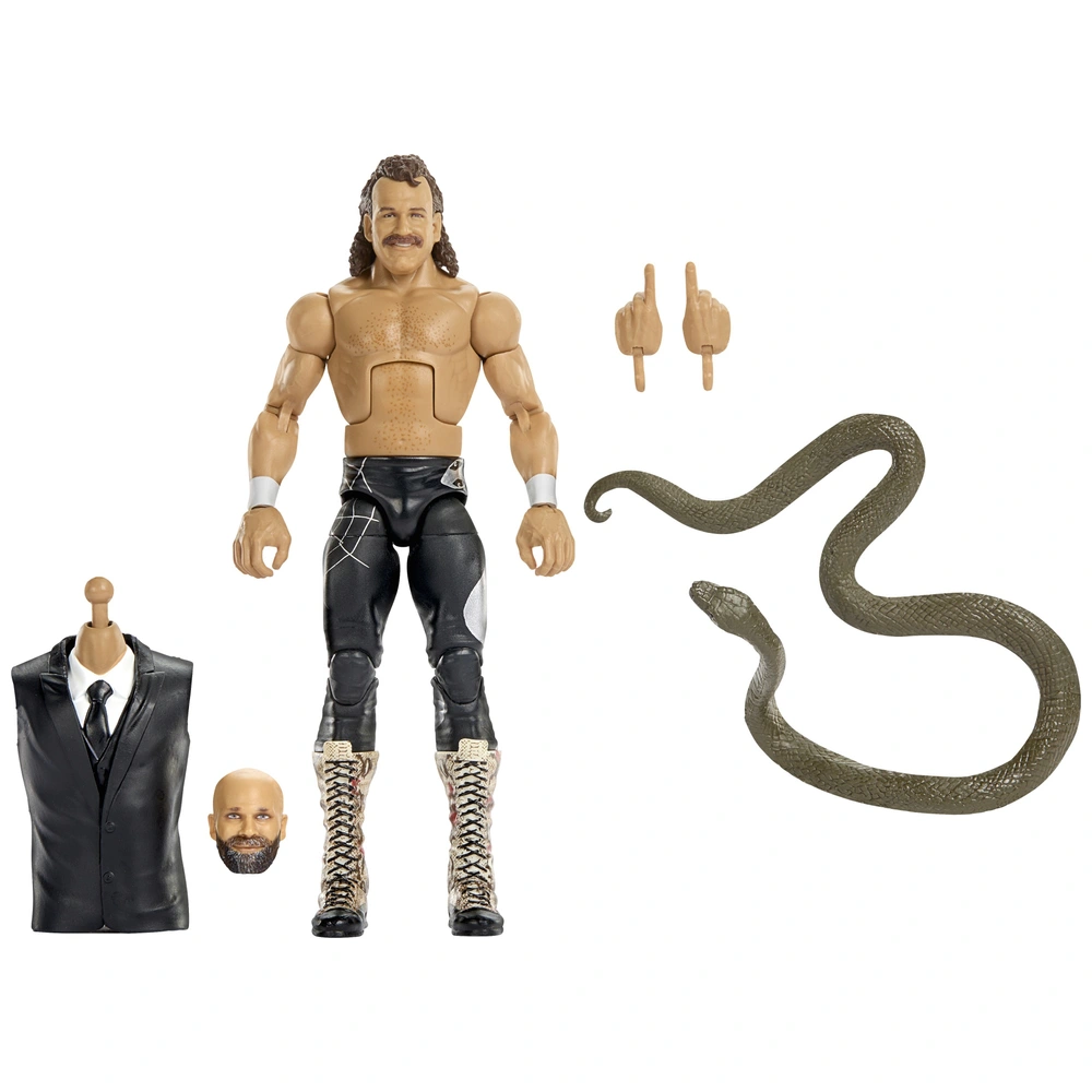 WWE Elite Collection Action Figures Wrestlemania Jake 'The Snake