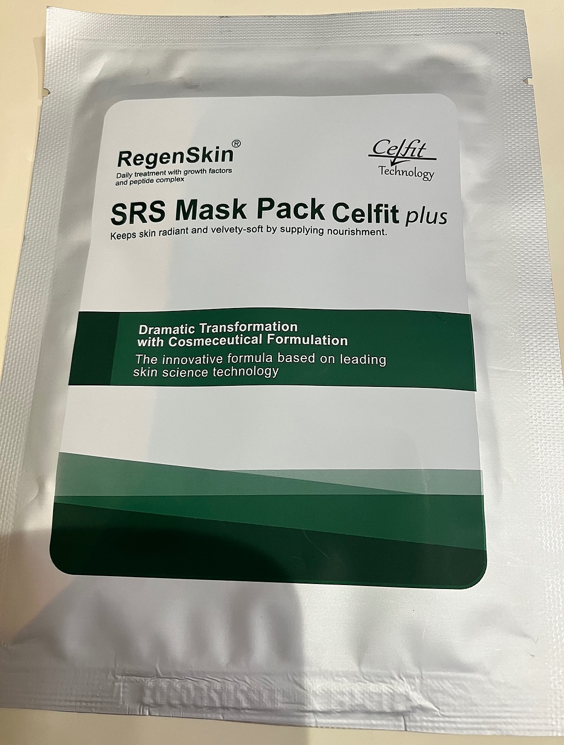 楽天市場】リジェンスキン SRS マスクパック セルフィットプラス 5枚