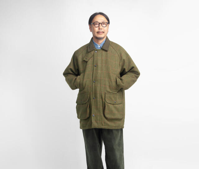 ROCKALL ロックオール SHOOTING ウールツイード 中綿 ハンティング