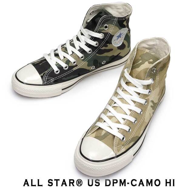 コンバース スニーカー ハイカット メンズ オールスター US DPMカモ HI