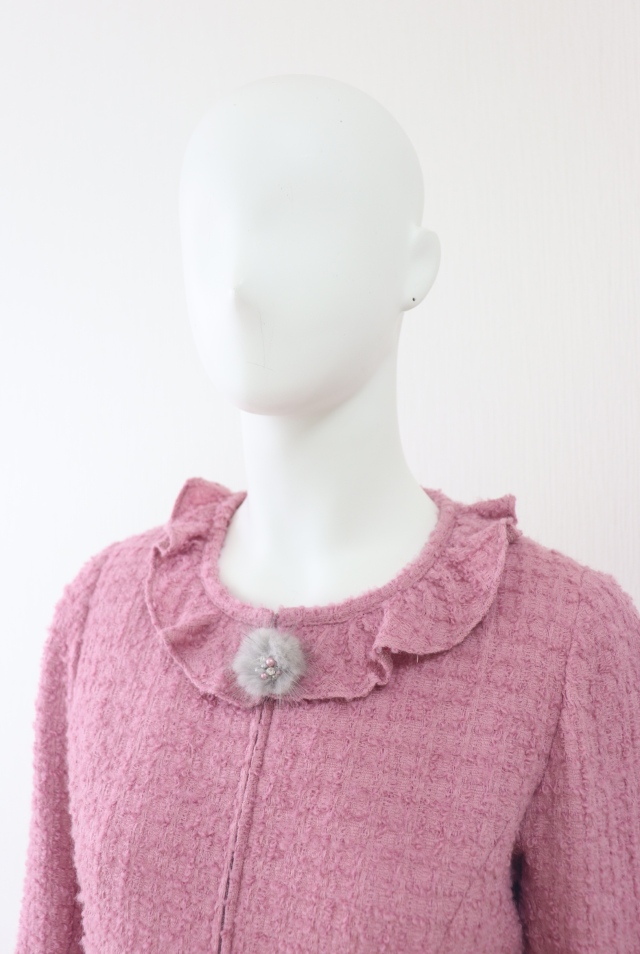 Rene（ルネ） ツイードジャケット＆スカートセットアップ 6443150 6444070