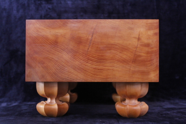 NEW】 国産本榧将棋盤 【訳あり品】5寸5厘