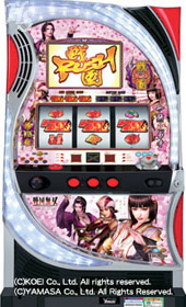 山佐 戦国無双 サクラVer. 中古パチスロ実機 [4ch対応] A-SLOT