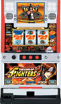 SNKプレイモア ザ・キング・オブ・ファイターズ 中古パチスロ実機 [4ch