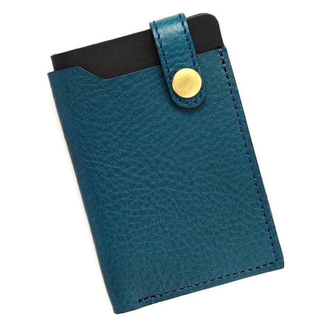 ソロ』(全4色)アリゾナ/シンプルフォルムの本革製パス＆カードケース