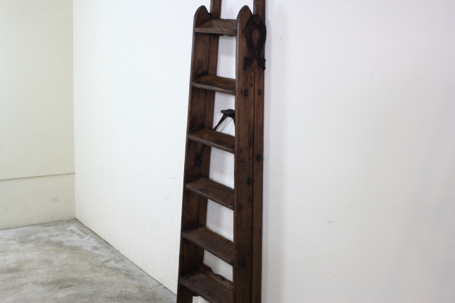 SIMPLEX社製 ウッドラダー 脚立 ステップラダー アンティーク イギリス