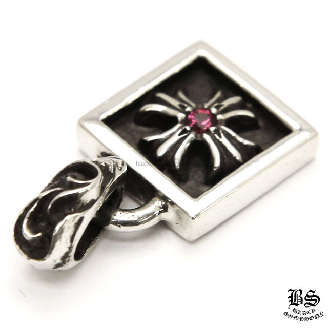 クロムハーツフレームドCHプラスチャームwithルビー|クロムハーツ通販