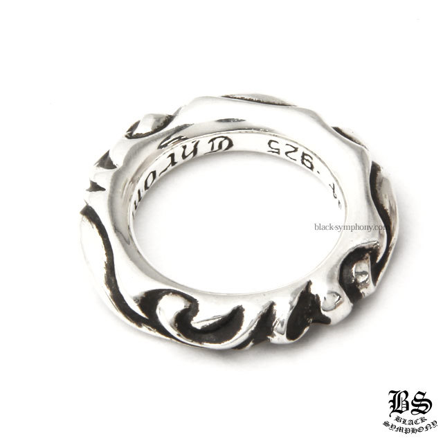 クロムハーツスクロールバンドリング|クロムハーツ通販専門店ブラック