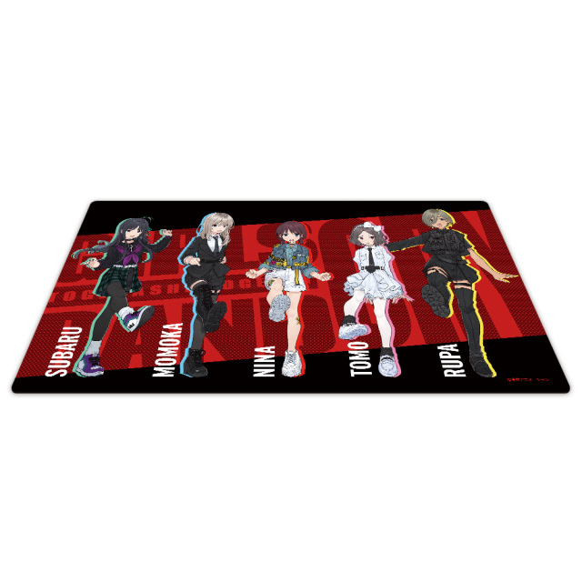 アニメ「ガールズバンドクライ」 キャラクターラバーマット トゲナシ