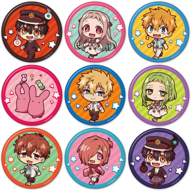 TVアニメ「地縛少年花子くん」 ついてっくトレーディング缶バッジ （全