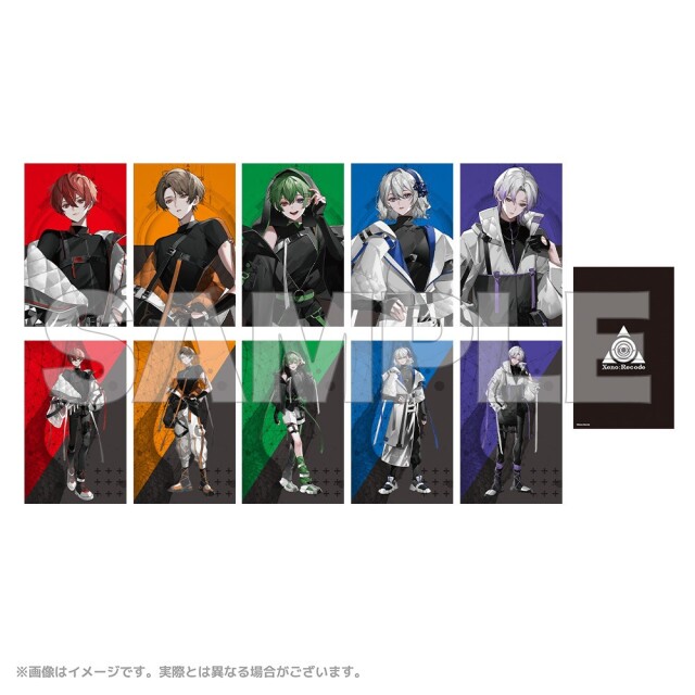 Xeno:Recode ランダムブロマイド風カード