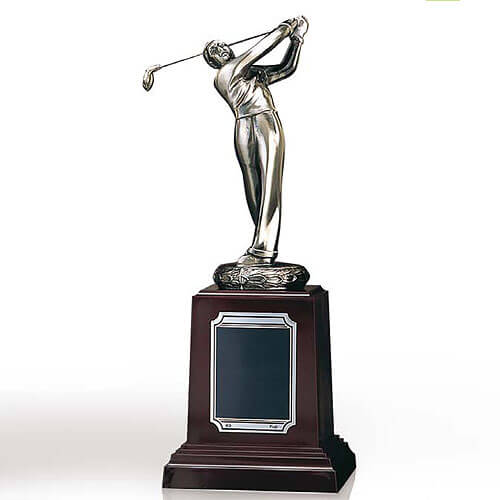 ゴルフトロフィー】ゴルフ専用ブロンズトロフィー DBT3598シリーズ（高