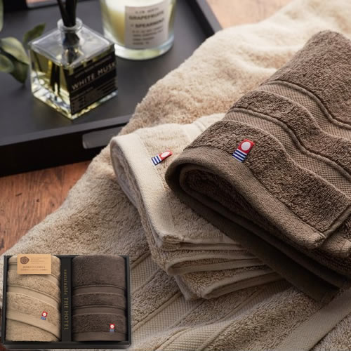 サステナブルTHE HOTEL ホテル仕様タオルセット（65444）