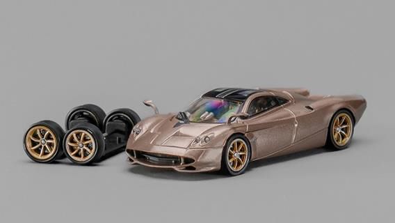 CM・MODEL(CMモデル) 1/64 Pagani ウアイラ コーダルンガ ゴールド