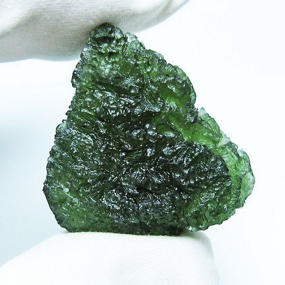 パワーストーン 天然石 モルダバイト原石[T64-799]