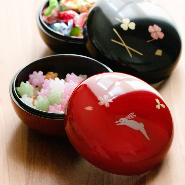 菓子器・蓋付きの鉢｜鉢・ボウル・小鉢｜京都 漆塗り・漆器販売 漆器の井助