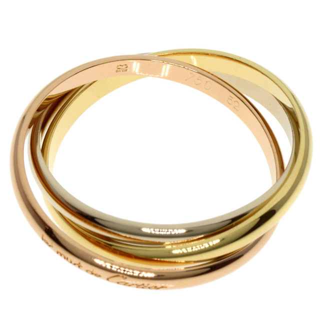 CARTIER カルティエ トリニティ XS #52 リング・指輪 K18イエロー