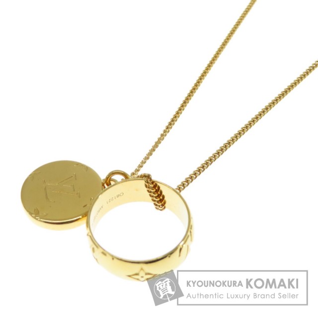 LOUIS VUITTON ルイヴィトン M80189 リングネックレス モノグラム