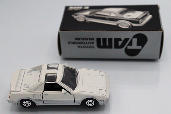 ミニカーショップ ケンボックス トミカ特注（日本製）トヨタMR2(白/銀