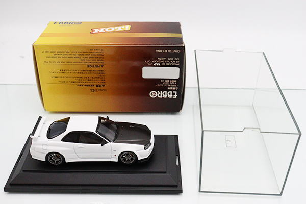 ミニカーショップ ケンボックス エブロ☆300☆日産スカイライン GT-R