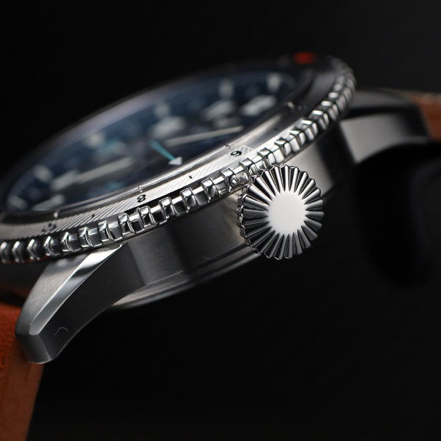 KENTEX スカイマンGMT ホライゾンブルー／ SKYMAN GMT Horizon Blue