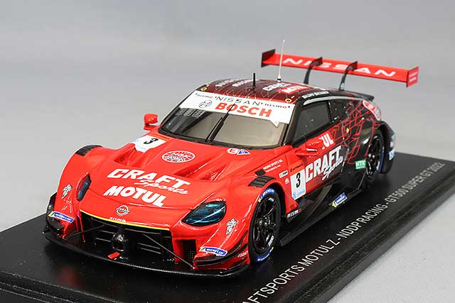 エブロ 1/43 モチュール オーテック Z 2022 スーパーGT GT500 #23 松田