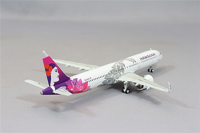ジェミニジェッツ 1/400 エアバス A321neo ハワイアン航空 N208HA