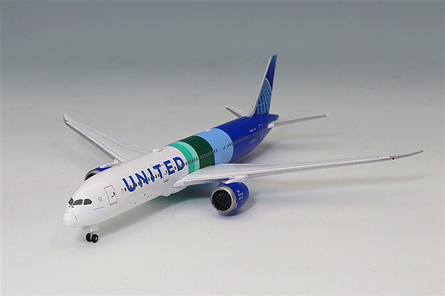 ヘルパ 1/500 ボーイング 787-9 ユナイテッド航空 ユナイテッド航空