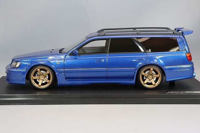 イグニッションモデル 1/18 日産 ステージア 260RS (WGNC34) ブルー