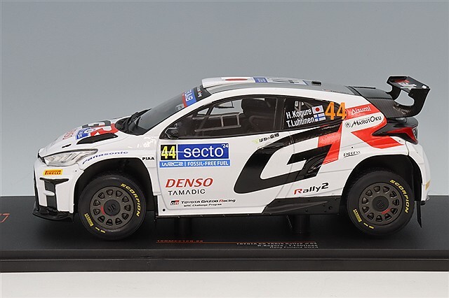イクソ 1/18 トヨタ GR ヤリス ラリー2 2024 ラリー フィンランド #44