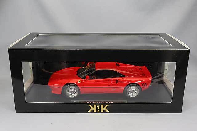 KKスケール 1/18 フェラーリ 288 GTO 1984 レッド & ブラック/レッド
