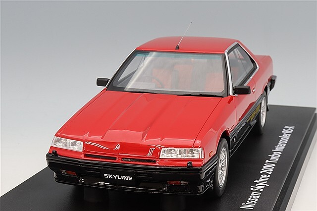 京商 samurai 1/18 日産 スカイライン 2000 ターボ RS-X レッド