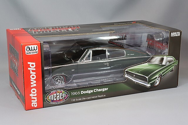 アメリカンマッスル 1/18 1966 ダッジ チャージャー ハードトップ