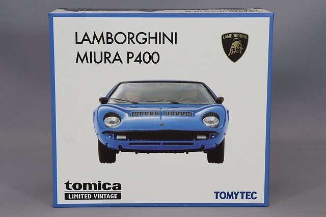 トミカリミテッドヴィンテージ 1/64 ランボルギーニ ミウラ P400 (青)