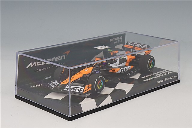 ミニチャンプス 1/43 マクラーレン F1チーム MCL38 2024 F1
