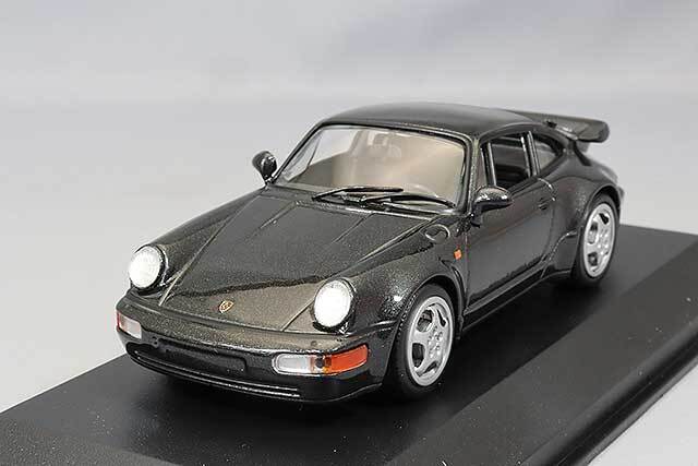 マキシチャンプス 1/43 ポルシェ 911 ターボ (964) 1990 ブラックパール