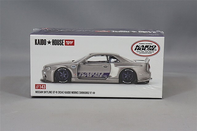 KAIDO HOUSE x TSM ミニGT 1/64 日産 スカイライン GT-R R34 Kaido