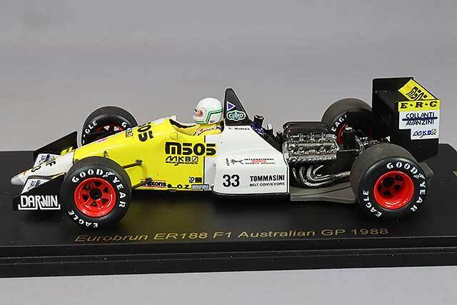 レースランド特注】 スパーク 1/43 ユーロブルン ER188 1988 F1
