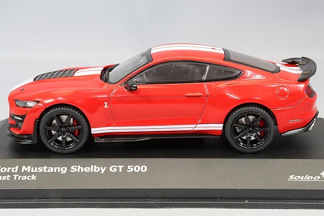 ソリド 1/43 フォード マスタング GT500 2020 レッド