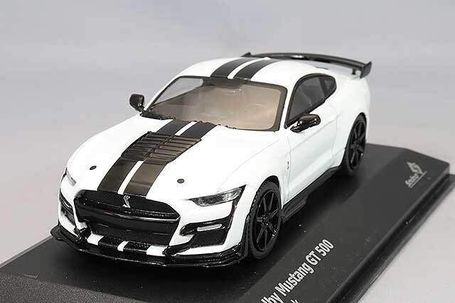 ソリド 1/43 シェルビー マスタング GT500 2020 ホワイト/ブラック