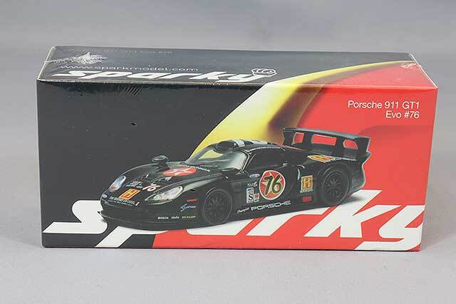 sparky x Tiny 1/64 ポルシェ 911 GT1 Evolution #76