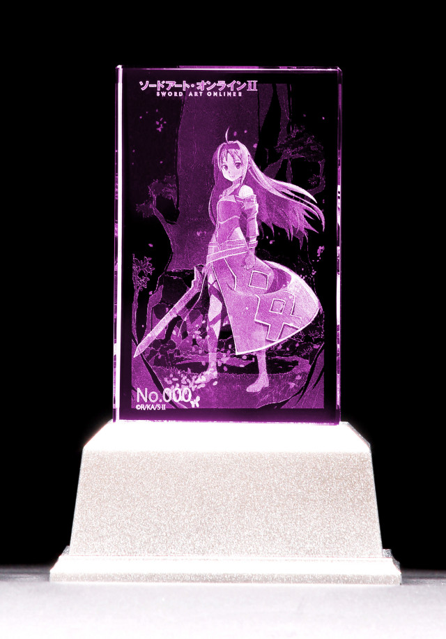 ソードアート・オンラインⅡ ユウキ プレミアムクリスタル（シリアル