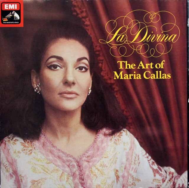 LP レコード La Divina マリア・カラスの芸術 英EMI 3415