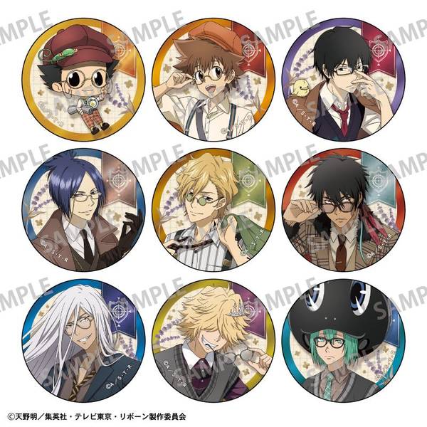 家庭教師ヒットマンREBORN! トレーディングメタル缶バッジ 英国