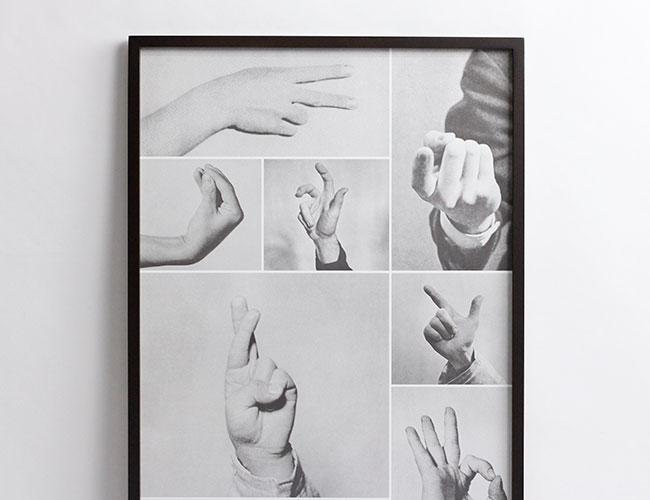 ブルーノ・ムナーリ ポスター フレーム付き