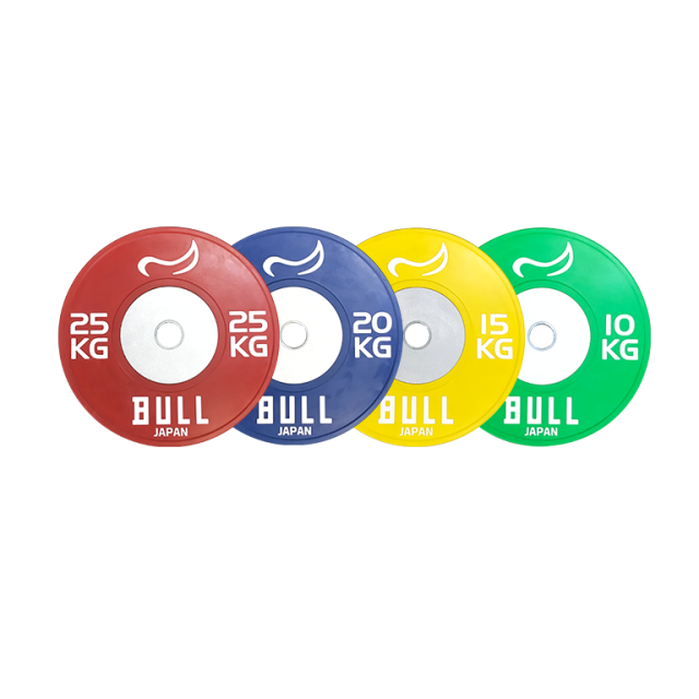 BULL ラバー プレート 175kg セット