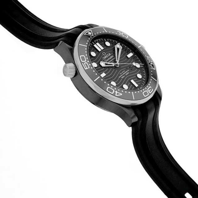 210.92.44.20.01.001 ブラック OMEGA（オメガ）シーマスター ダイバー